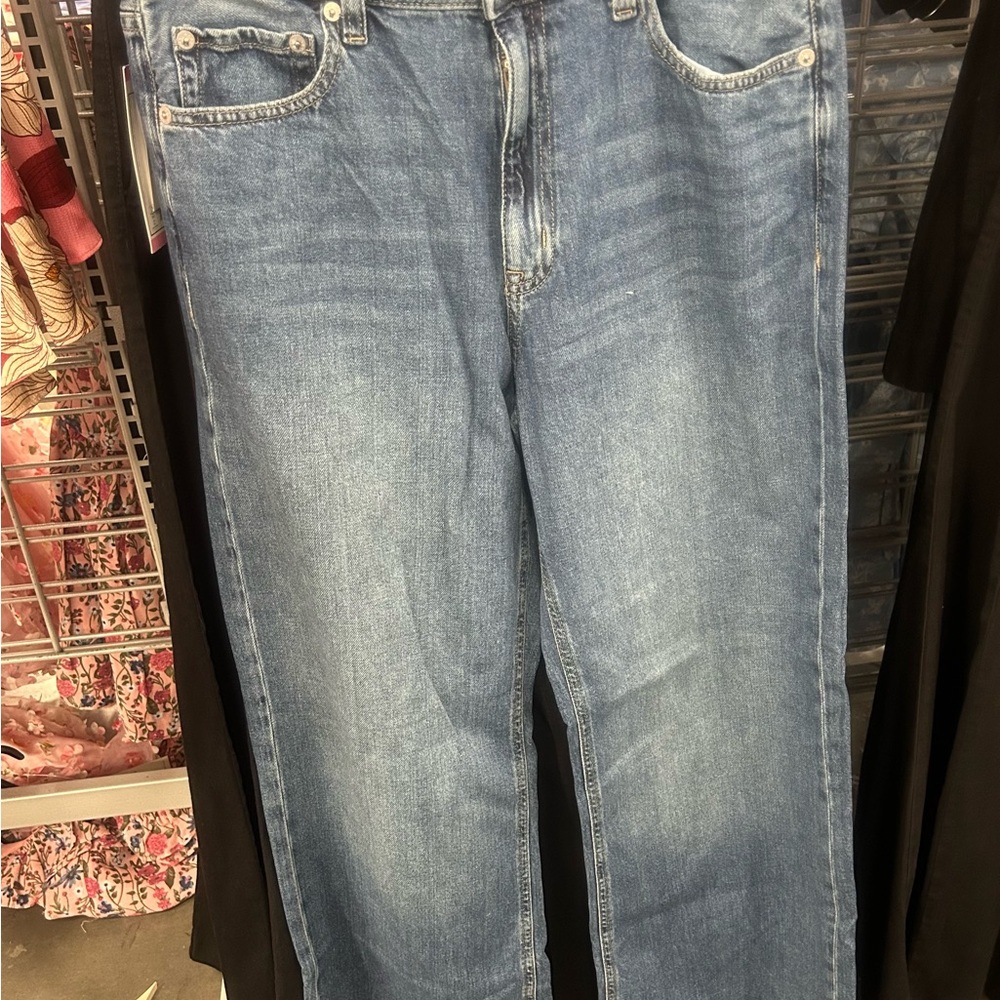 Aeropostale aero high rise wide leg jeans size 10 new with tags
